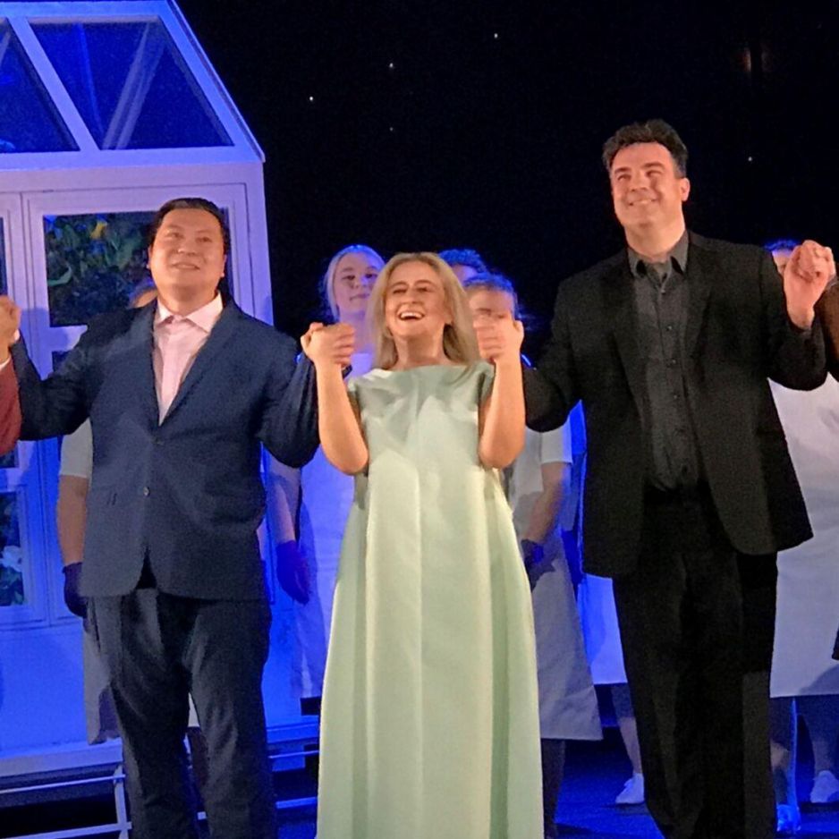 Samantha Quillish takes her curtain call